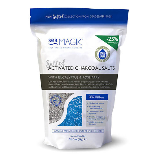 Dead Sea Magik - Activated Charcoal Salts 1kg