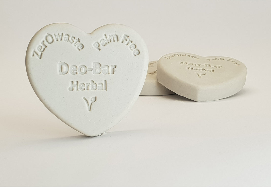 Palm Oil Free Organic Herbal Deodorant Bar
