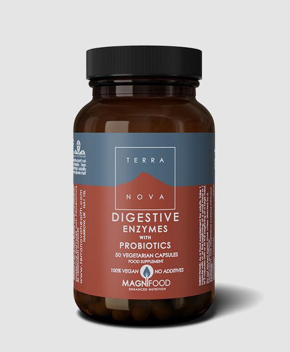 Terranova Probiotic Complex w/Prebiotics (100 Veg Caps)