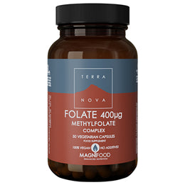 Terranova Folate 400ug (Methylfolate Complex) (50 Caps)