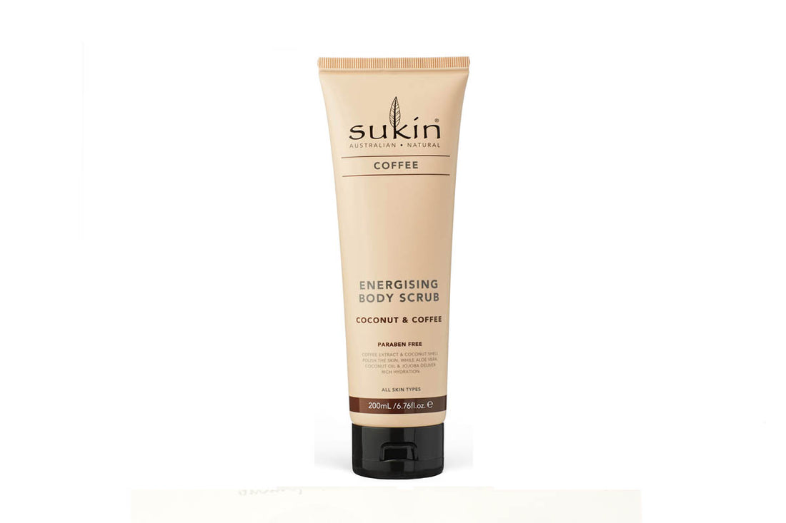 Sukin Energising Body Scrub 200ml (Coconut & Coffee)