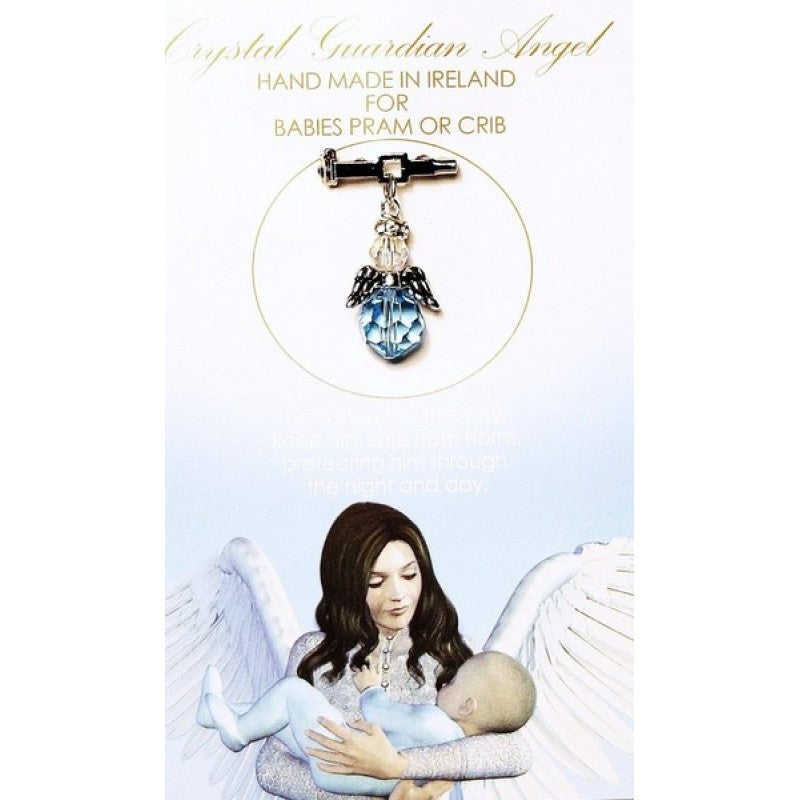 Crystal Angel Charm Baby Boy