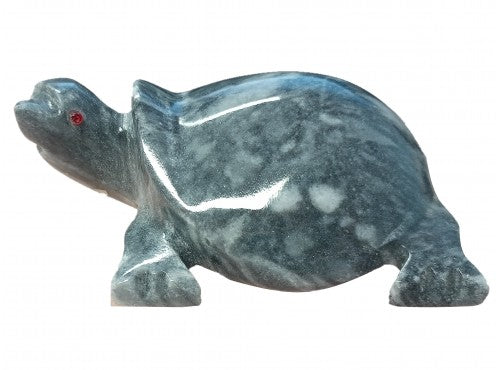 Sunny Grey (Dark) Marble Turtle 11cm