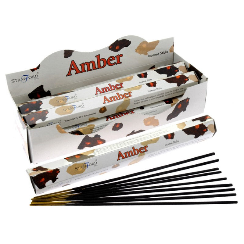 Incense Sticks - Amber - 20 Sticks