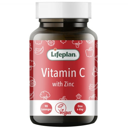 Lifeplan Vitamin C with Zinc 90 Capsules