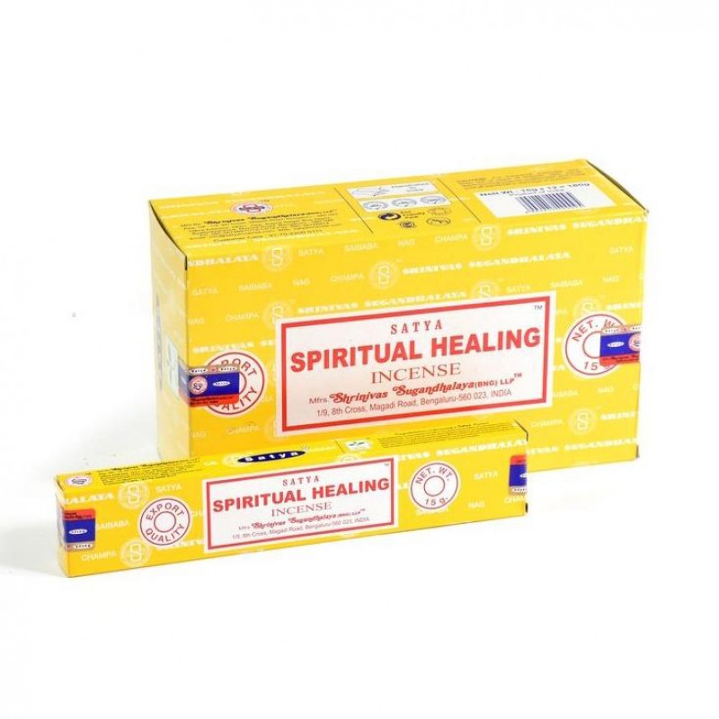 Incense Sticks Satya - Spiritual Healing - 12 Sticks