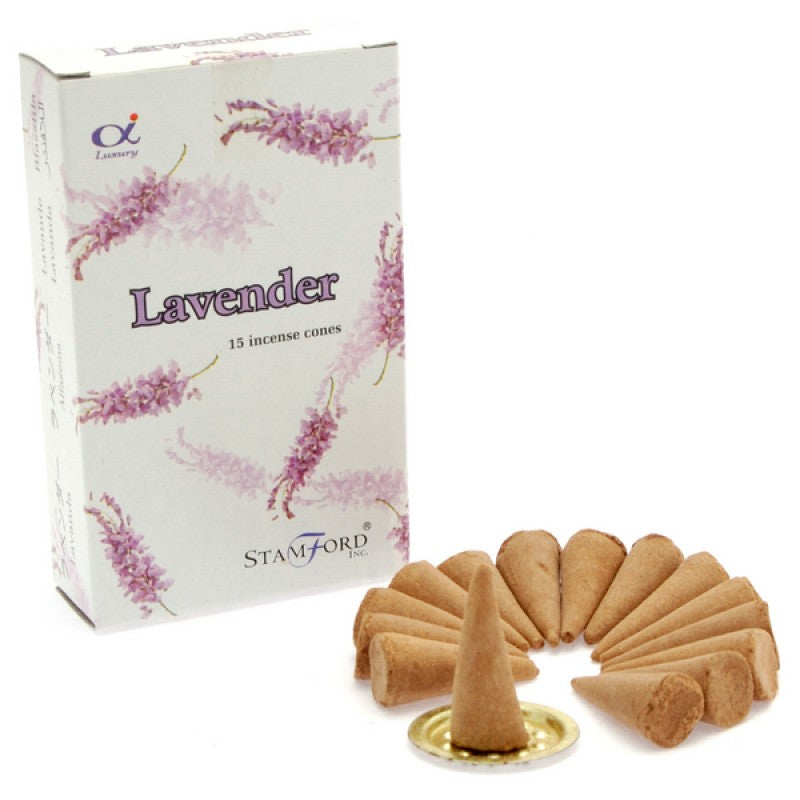 Incense Cones - Lavender - 15 Cones