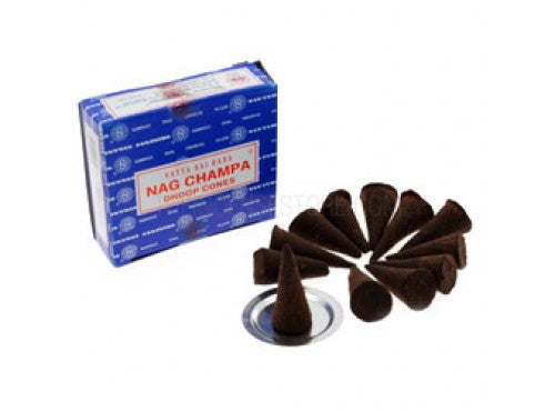 Incense Dhoop Cones - Nag Champa - Satya