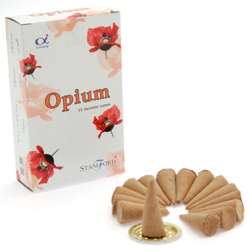 Incense Cones - Opium 15 Cones