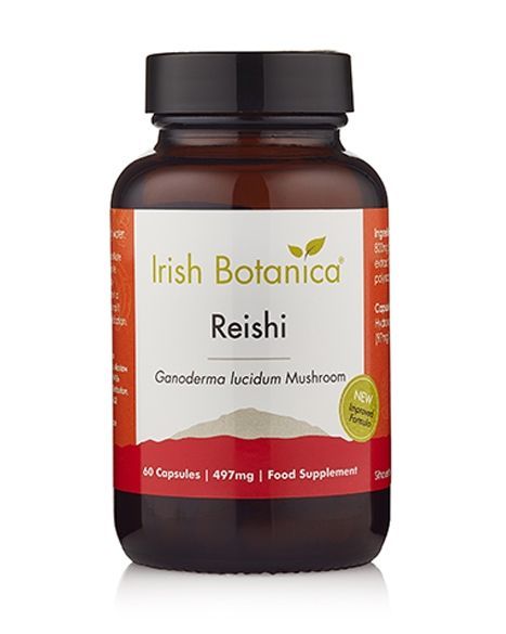 Irish Botanica Mushroom - Reishi 497mg (60 Caps)