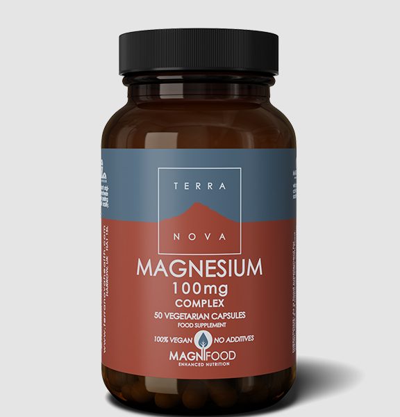 Terranova Magnesium 100mg Complex (50 Veg Caps)