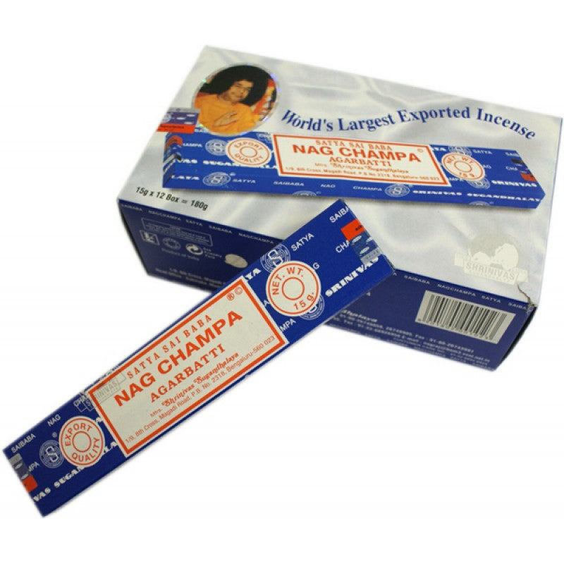 Incense Sticks - Nag Champa - 15g Satya
