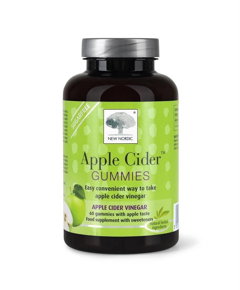 New Nordic Apple Cider Gummies (60)
