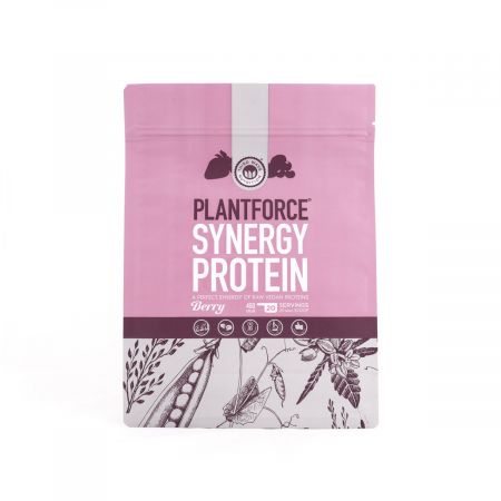 Plantforce Synergy Protein Powder Berry 400g