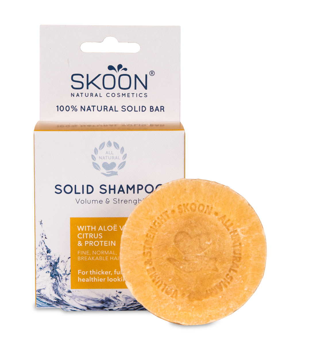Skoon Solid Shampoo Bar Volume & Strength 90g