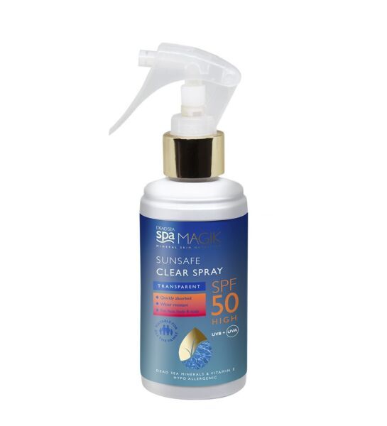 Spa Magik Sunsafe Clear Spray SPF50 150ml