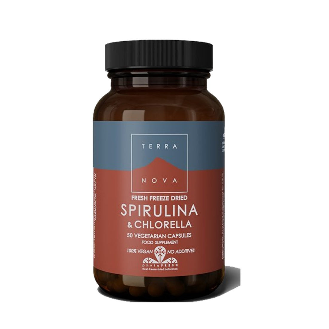 Terranova Spirulina & Chlorella (50 Caps)