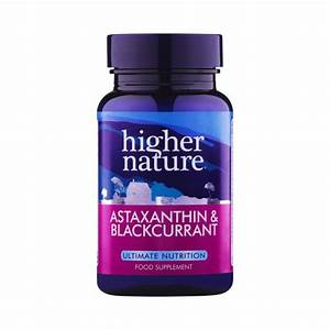 Higher Nature Astaxanthin & Blackcurrant (30 Tabs)