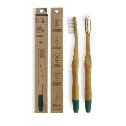 Eco Denta Super Natural Bamboo Toothbrush (Medium)
