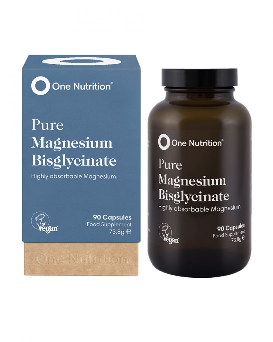 One Nutrition Pure Magnesium Bisglycinate Capsules (90&