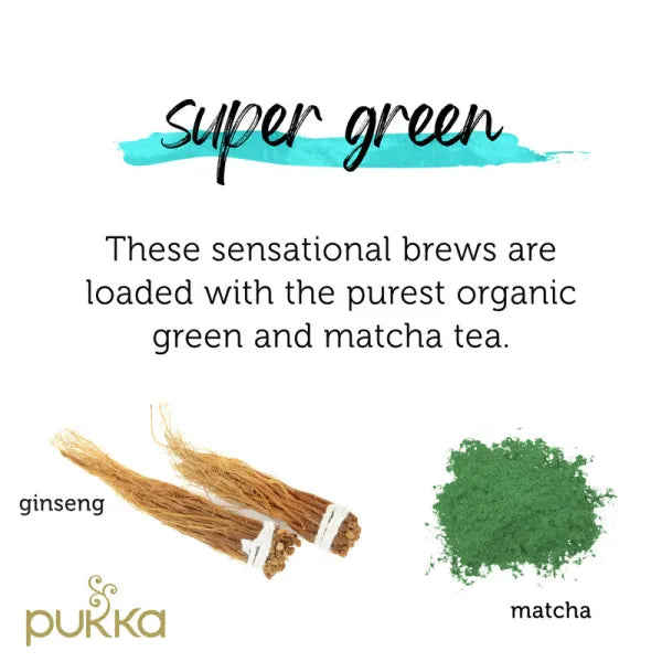 Pukka Green Collection Organic Tea 40g (20 tea sachets)