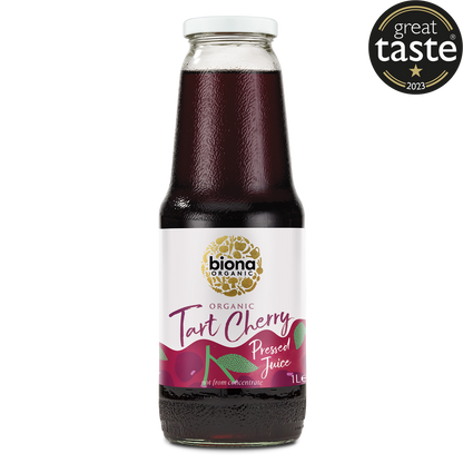 Biona Organic Tart Cherry Juice 1Ltr