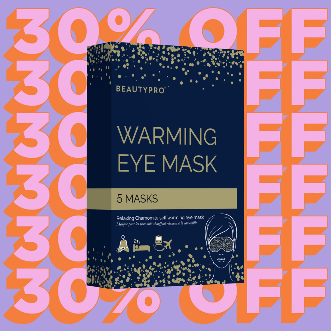 BeautyPro Warming Eye Mask (Box of 5)