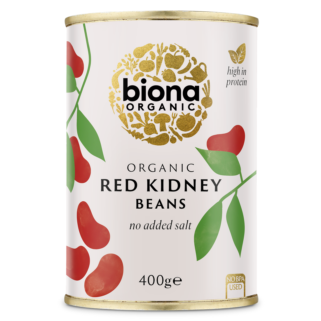 Biona Organic Red Kidney Beans Tin 400g