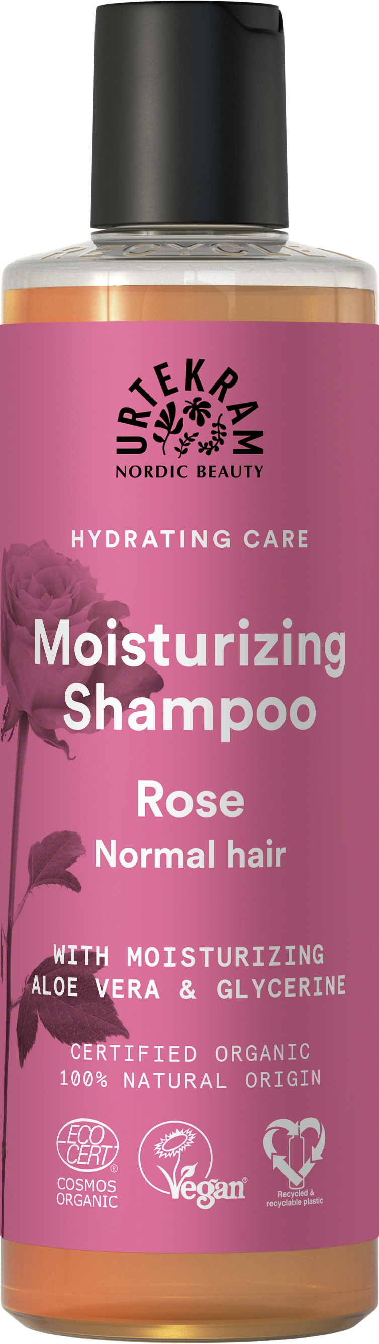 Urtekram Rose Shampoo (Moisturising Normal Hair) 250ml
