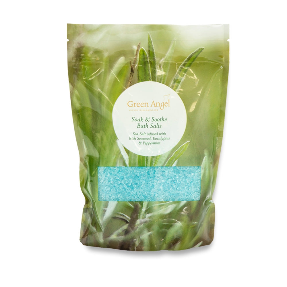 Green Angel Soak &amp; Soothe Bath Salts 500g