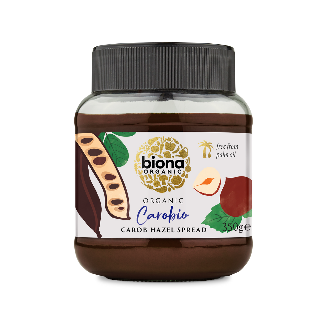 Biona Organic Carobio - Carob Hazel Spread 350g
