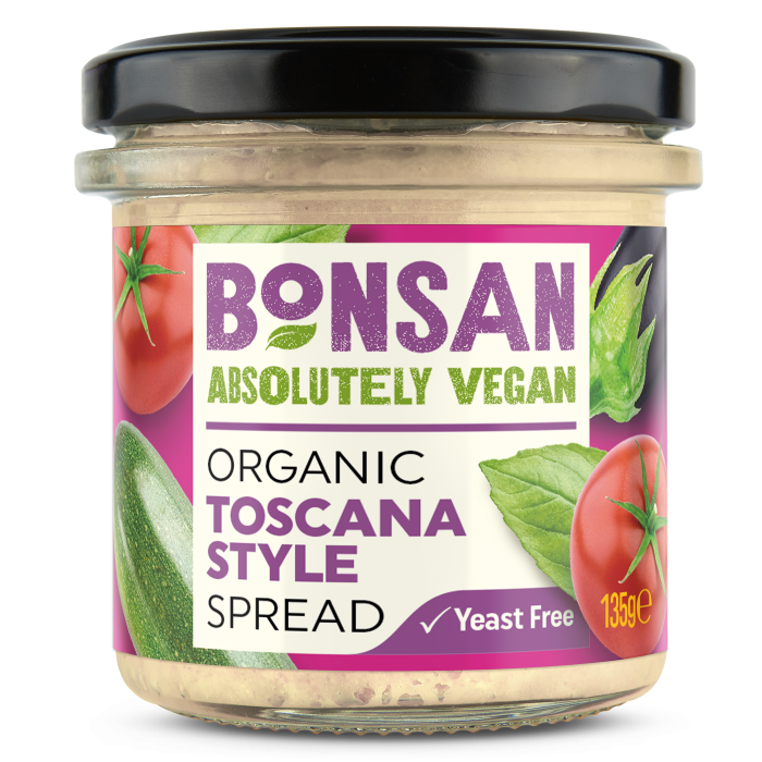 Bonsan Organic Toscana Style Spread 135g