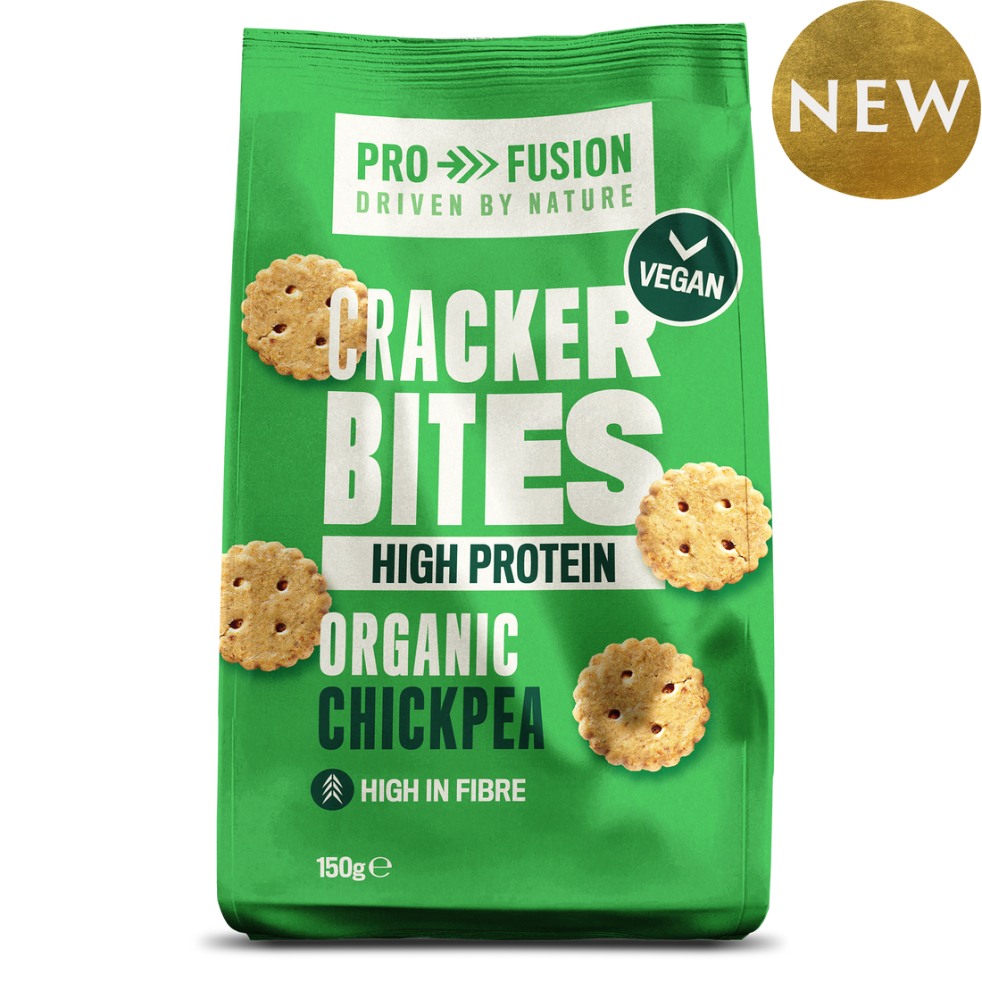 Profusion Organic High Protein Chickpea Cracker Bites 150g