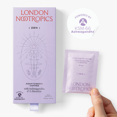 London Nootropics "Zen" Adaptogenic Coffee w/Ashwagandha (12 Sachets)