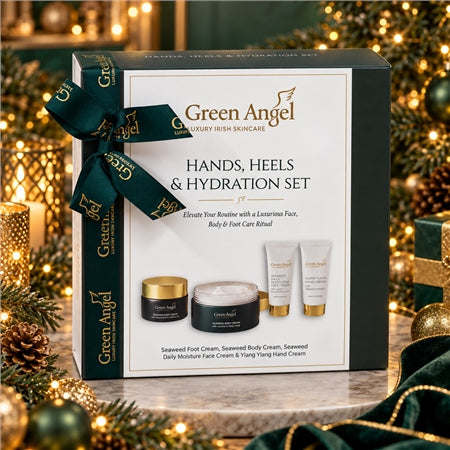 Green Angel Hands, Heels &amp; Hydration Gift Set