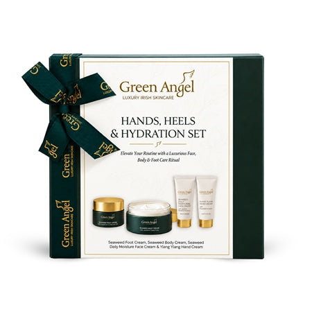 Green Angel Hands, Heels &amp; Hydration Gift Set