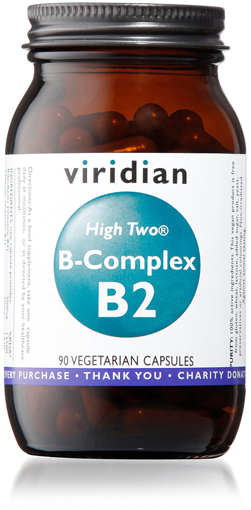Viridian High Two B2 B-Complex - 90 Veg Caps
