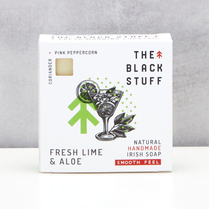 The Black Stuff - Fresh Aloe & Lime 5oz Bar