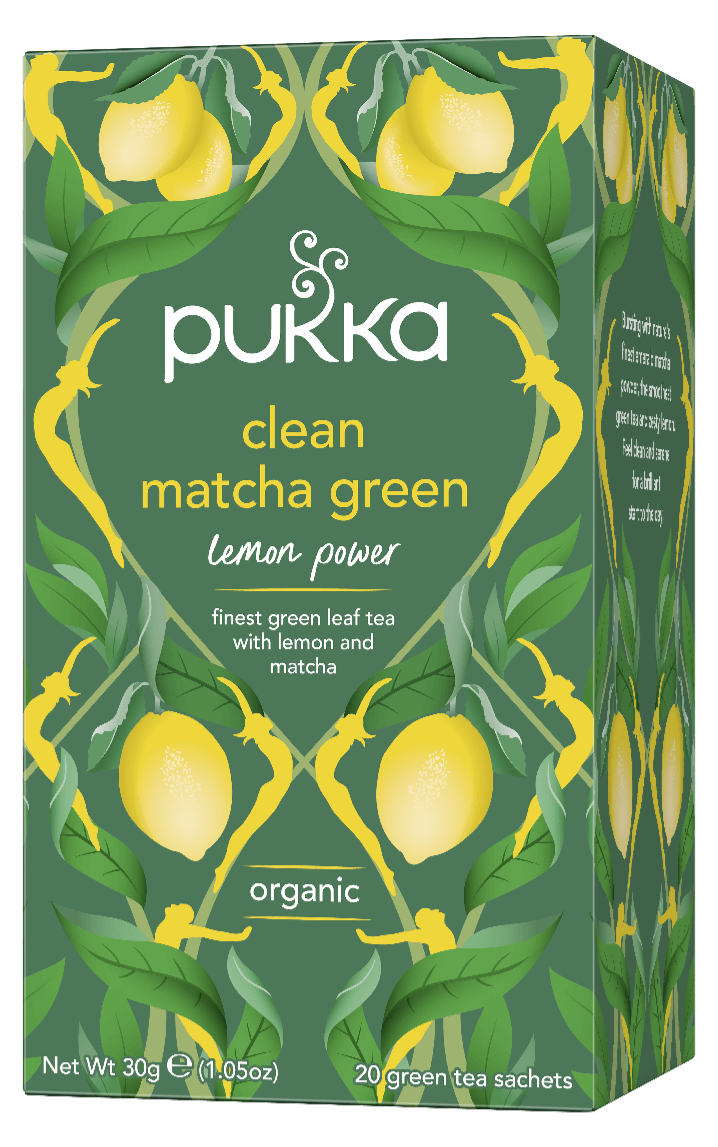 Pukka Tea Organic Clean Matcha Green 40g (20 tea sachets)