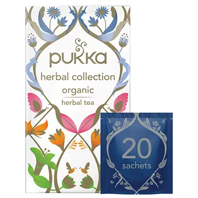 Pukka Herbal Collection Organic Tea DB 40g (20 tea sachets)