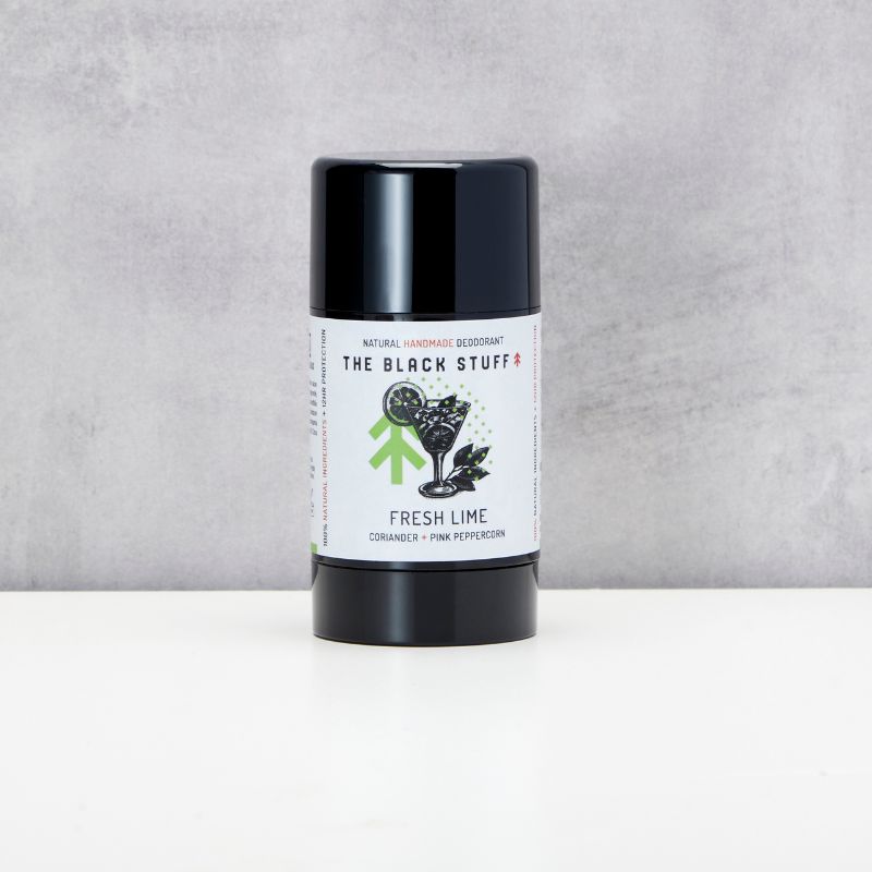 The Black Stuff - Natural Deodorant Stick (Fresh Lime) 2.8oz