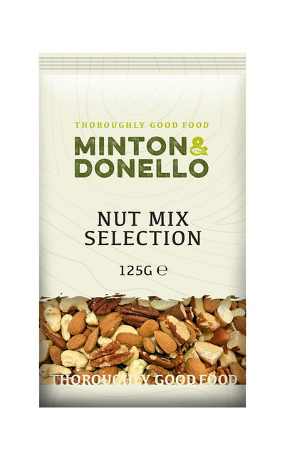 Minton &amp; Donello Nut Mixed Selection 125g