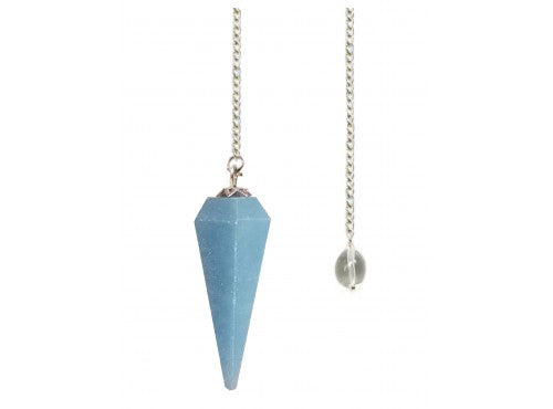 Angelite Pendulum Faceted