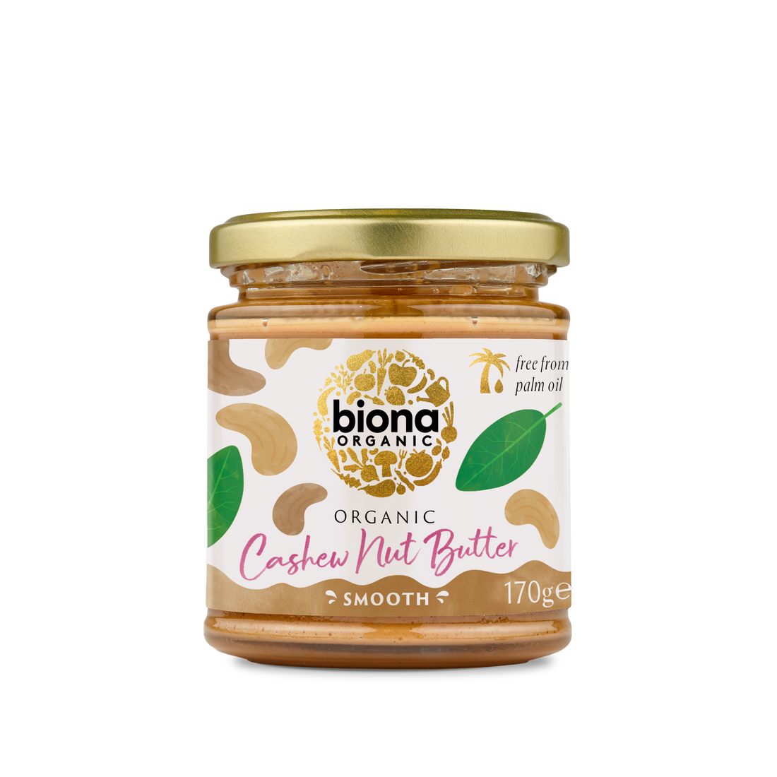 Biona Organic Cashew Nut Butter (Smooth) 170g