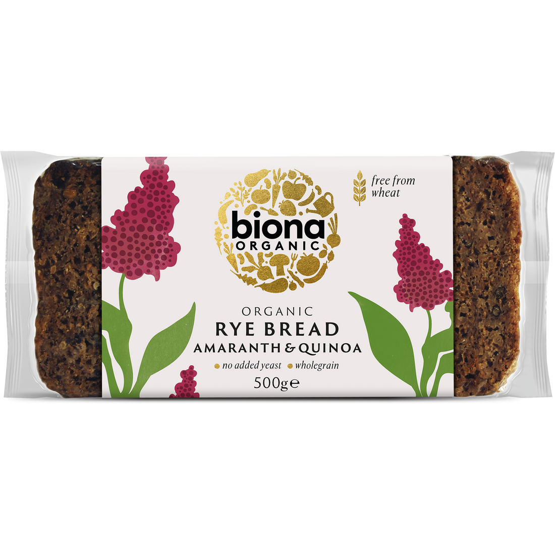 Biona Organic Quinoa &amp; Amaranth Rye Bread 500g