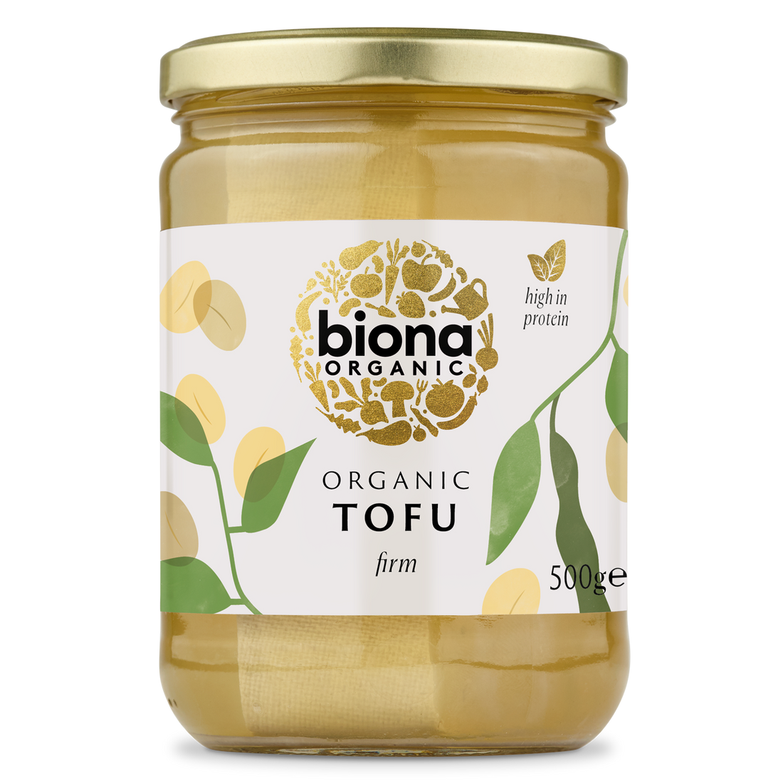 Biona Organic Plain Tofu (Ambient) Jar 500g