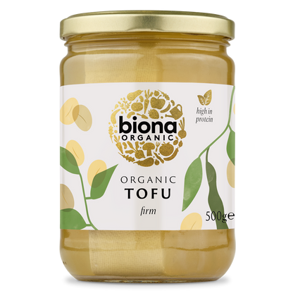 Biona Organic Plain Tofu (Ambient) Jar 500g
