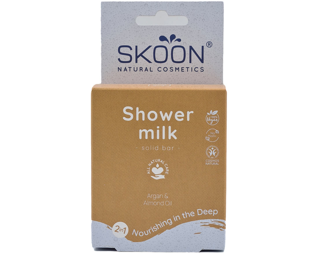 Skoon Solid Shower Bar Shower Milk 90g