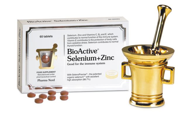 Pharmanord BioActive Selenium &amp; Zinc (60 tabs)