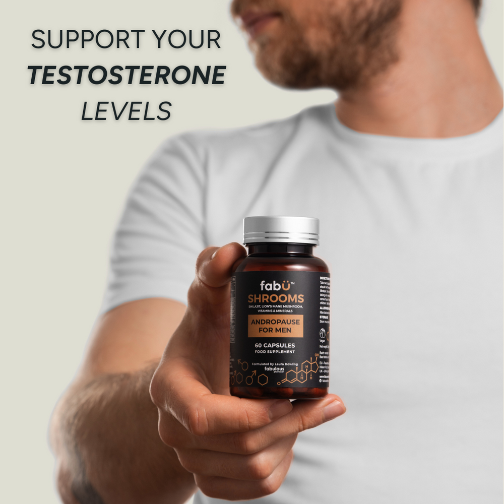 FabU Shrooms Andropause for Men (60 Caps)